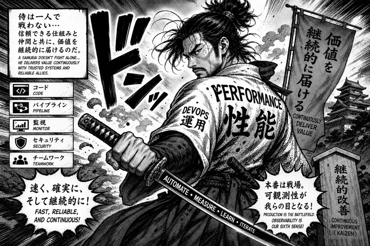 Performance and DevOps character