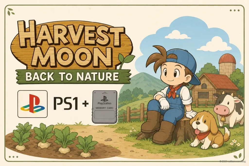 Harvest Moon memory card